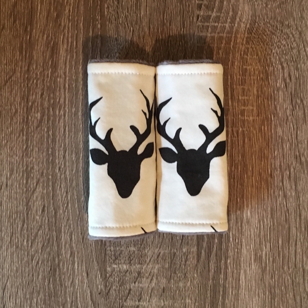 Car seat strap covers